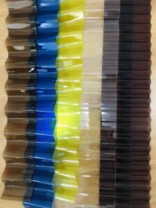PC corrugated sheet